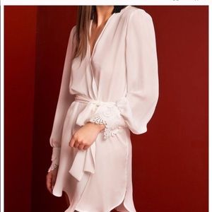 Stone cold fox white robe